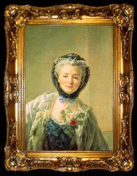 framed   Jean-Germain  Drouais Madame Drouais, ta009-2